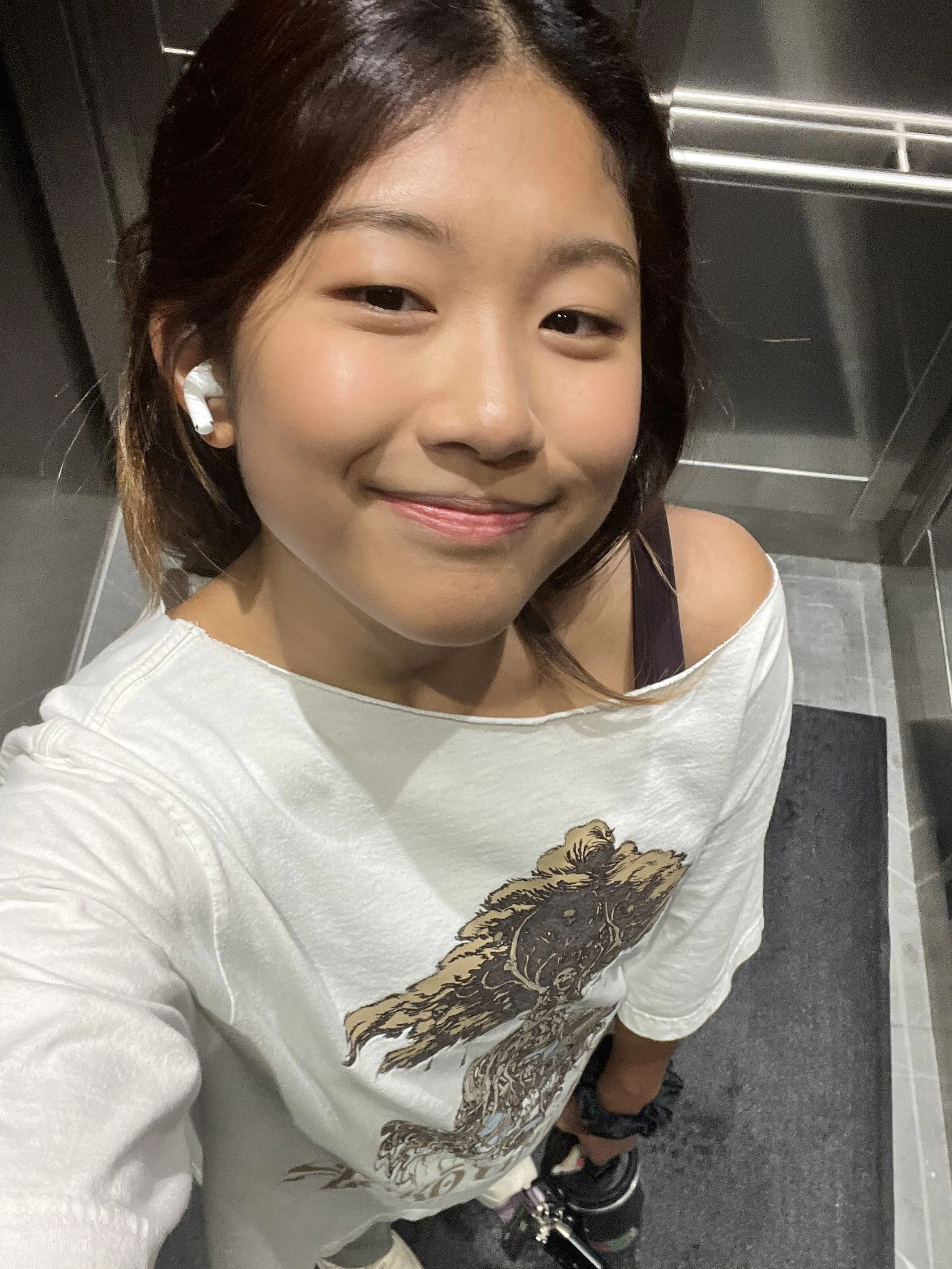 Angela's selfie